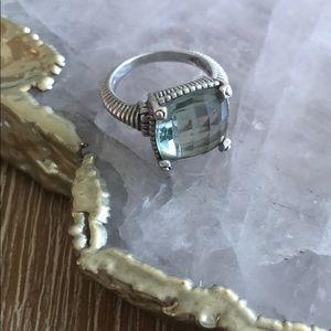 Judith Ripka Green Sparkler Ring!